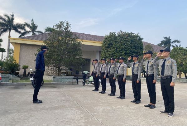 Tập huấn lực lượng bảo vệ